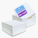 8 Inch Lid & Base Cake box